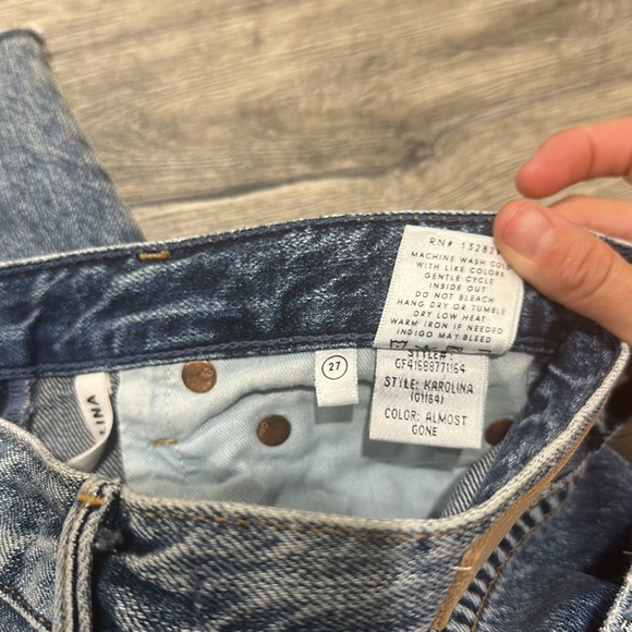 • GRLFRND • Women’s Karolina High Rise Skinny Almost Gone Blue 27 - Picture 7 of 7